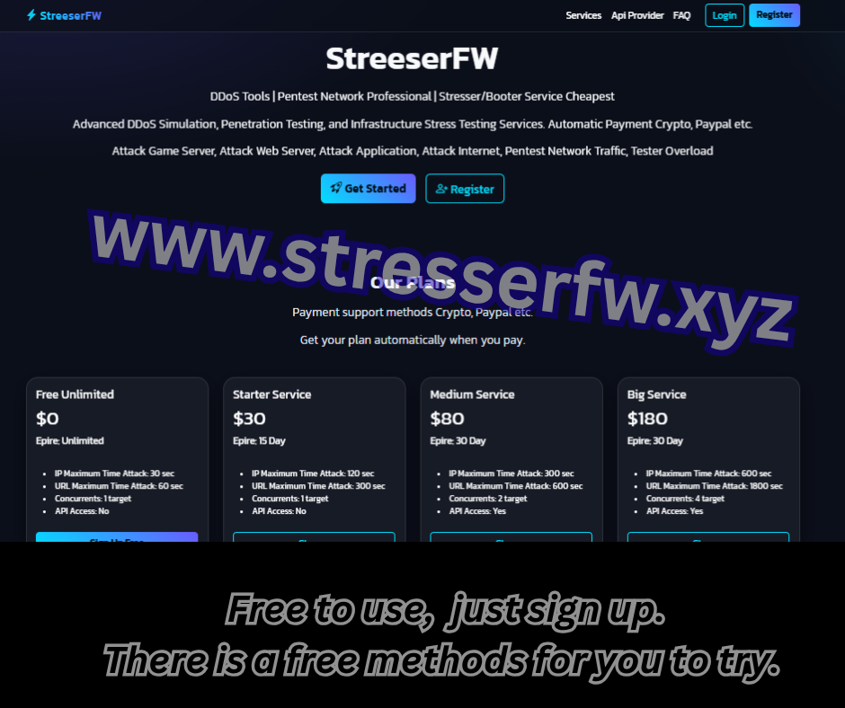 StresserFW DDoS FREE